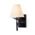 Dodie Sconce In Jet Black by FOUR HANDS