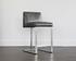 Dean Counter Stool - Stainless Steel - Cantina Magnetite by Sunpan