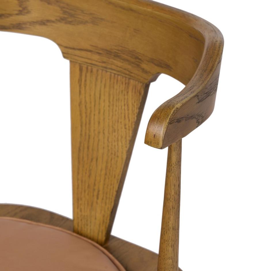 Ripley Bar + Counter Stool - Whiskey Saddle by Four Hands
