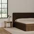Maren King Bed Brown by Moes Home