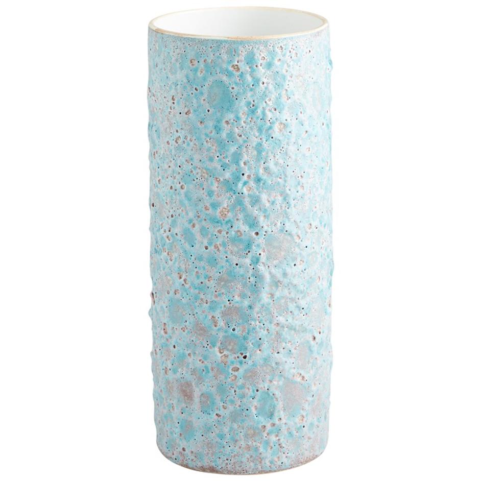 Sumba Vase in Mottled Pale Blue by Cyan Design