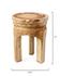 Mesa Natural Wood Side Table by Jamie Young