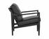 Gilmore Lounge Chair - Black Leather by Sunpan