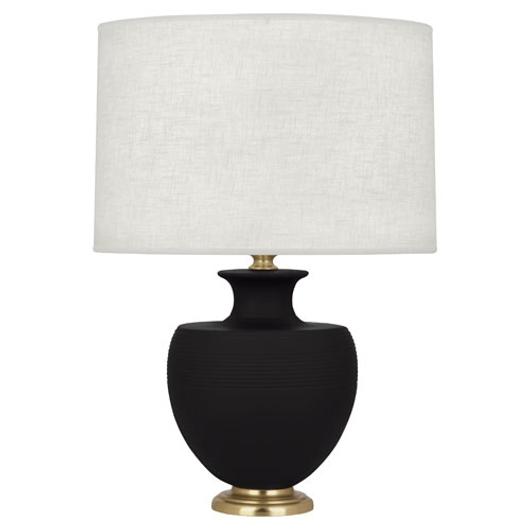 Matte Dark Coal Michael Berman Atlas Table Lamp by Robert Abbey