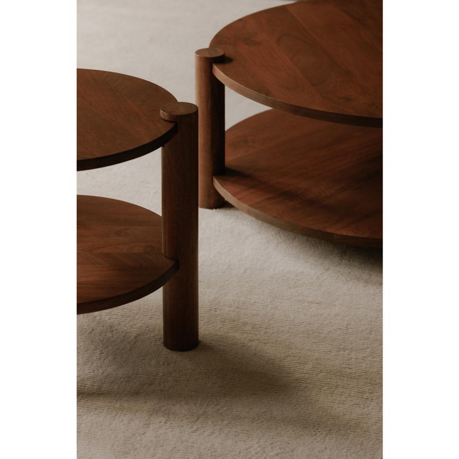 Olsen Accent Table Vintage Brown by Moes Home