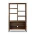 Hawkes Bookcase - Dark Walnut Solid by Four Hands