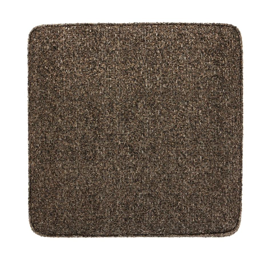 Sinclair Square Ottoman-36" In Ivan Granite-Sienna Brown by Four Hands