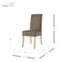Valencia Fabric Dining Side Chair, Pasadena Taupe by New Pacific Direct