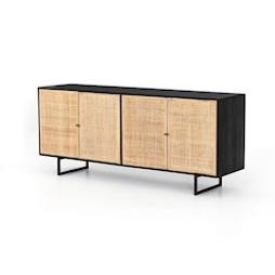 CARMEL SIDEBOARD- BLACK WASH by FOUR HANDS