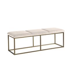 Alley Bench - Burnished Brass - Piccolo Prosecco by Sunpan
