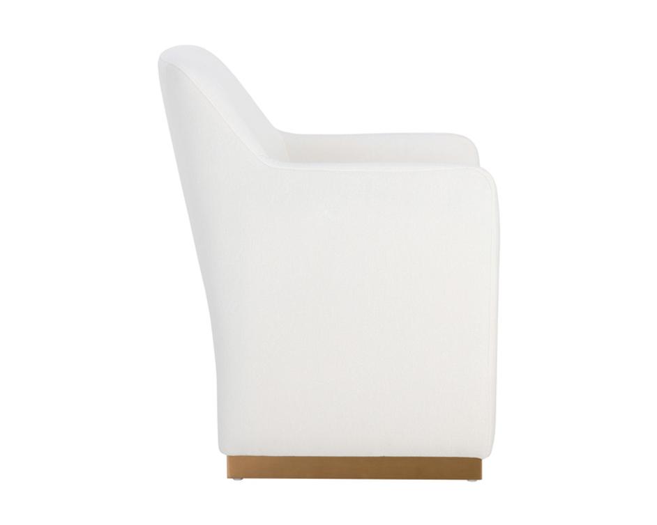 JAIME DINING ARMCHAIR - FIOR VANILLA by Sunpan