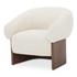 Otto Accent Chair Flecked Cream by Moes Home