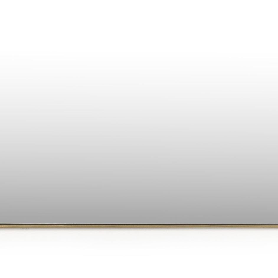 Jacques Mirror In Antique Brass by FOUR HANDS