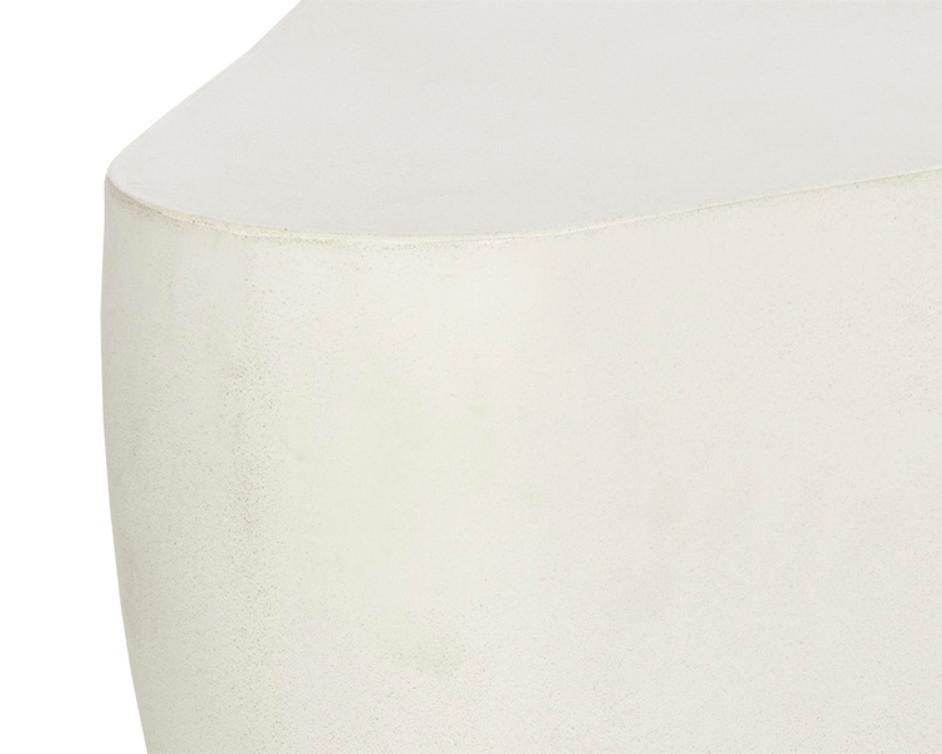 DALI END TABLE - SMALL - WHITE by Sunpan
