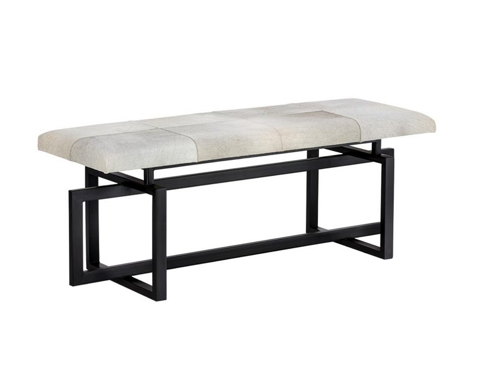 Pilar Bench - Grey by Sunpan