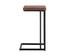 Boone Barstool - Black - Bravo Cognac by Sunpan