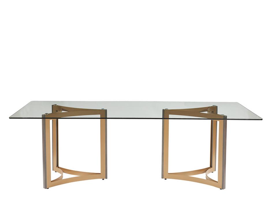 MENDOZA DINING TABLE BASE (SET OF 2) by Sunpan
