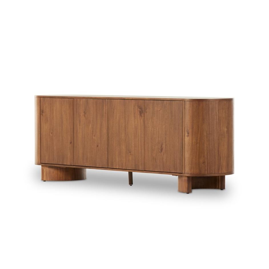 Paden Sideboard In Seasoned Brown Acacia by FOUR HANDS