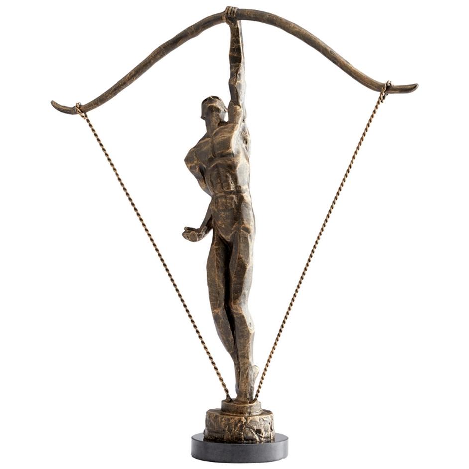 Bowman Sculpture In Natural Iron by Cyan Design