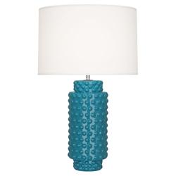 Peacock Dolly Table Lamp by Robert Abbey