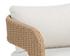 PYLOS LOUNGE CHAIR - NATURAL - LOUIS CREAM by Sunpan