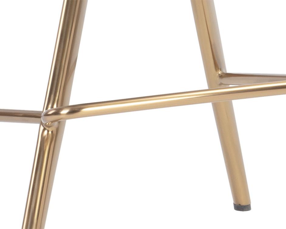 Andres Swivel Counter Stool - Belfast Koala Grey by Sunpan