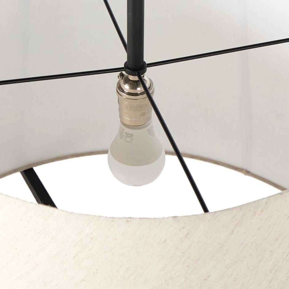 Ziggy Pendant In Light Beige by Four Hands