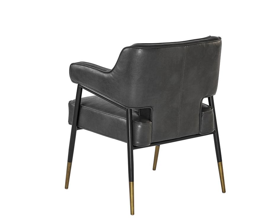 Derome Armchair - Bravo Portabella by Sunpan
