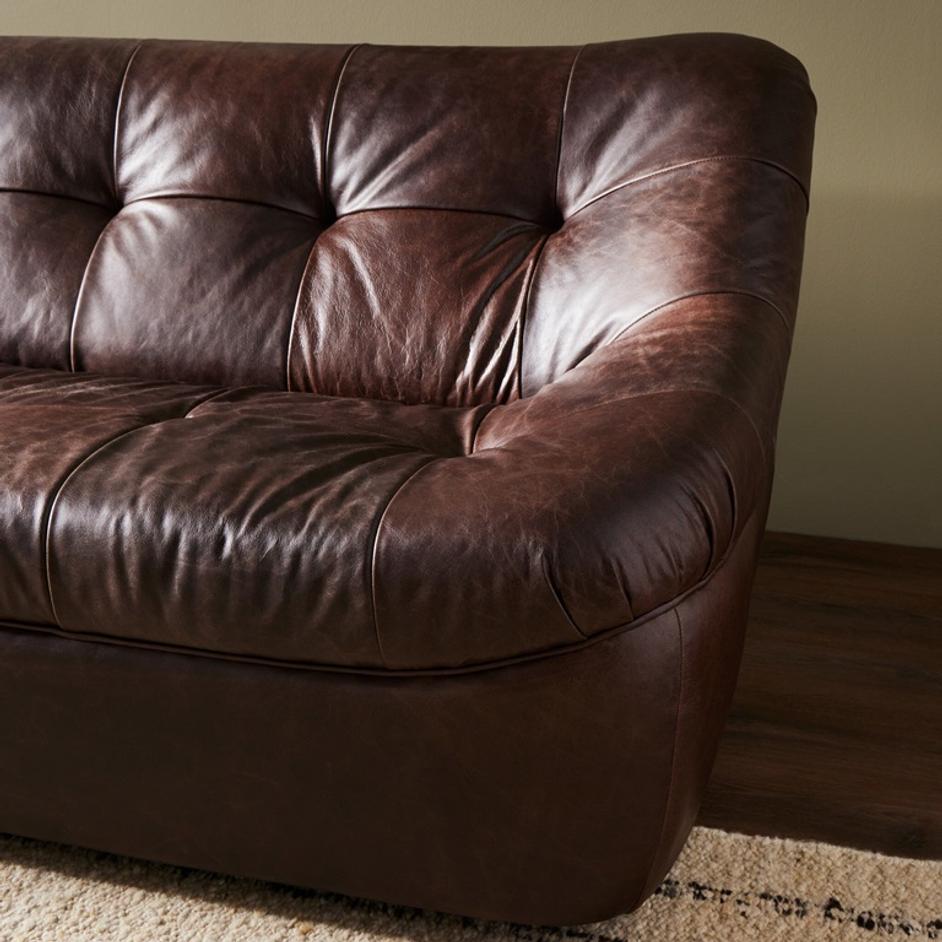 Farley Sofa-106" - Conroe Cigar by Four Hands