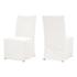 Levi Slipcover Dining Chair, Set of 2 by Essentials For Living