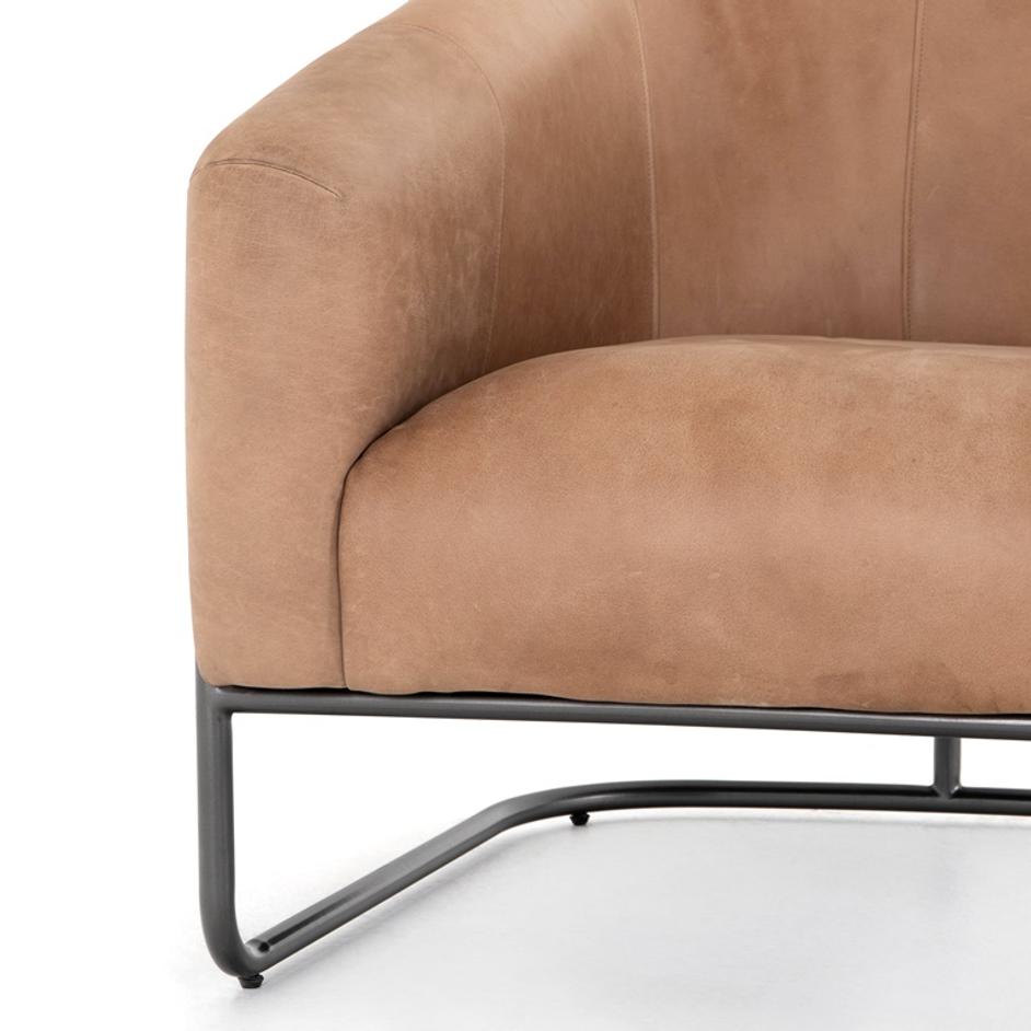 Etta Chair In Winchester Beige by FOUR HANDS