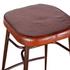 Wellington Backless Leather Bar Stool by Home Trends & Design