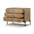 Eaton Large Nightstand - Amber Oak Resin by Four Hands