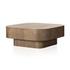 Blanco Coffee Table In Warm Umber Burl by FOUR HANDS