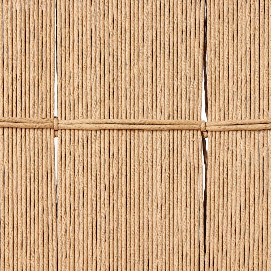 Dara Bar Stool In Broadway Dune And Natural Paper Cord And Toasted Ash by Four Hands