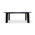 Delta Oval Outdoor Dining Table Black by Moes Home
