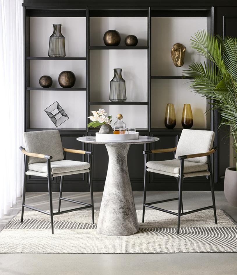 MEADOW COUNTER STOOL - VAULT FOG by Sunpan