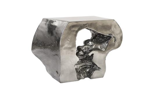 Plateada Hollow Console, Liquid Silver by PHILLIPS COLLECTION