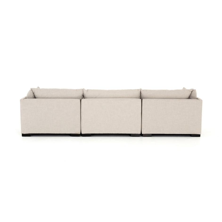 Westwood 3-Pc Sectional-Bennett Moon by FOUR HANDS