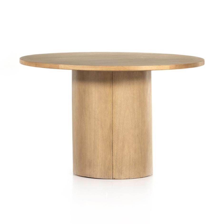 Pilo Dining Table - Natural Matte Veneer by Four Hands