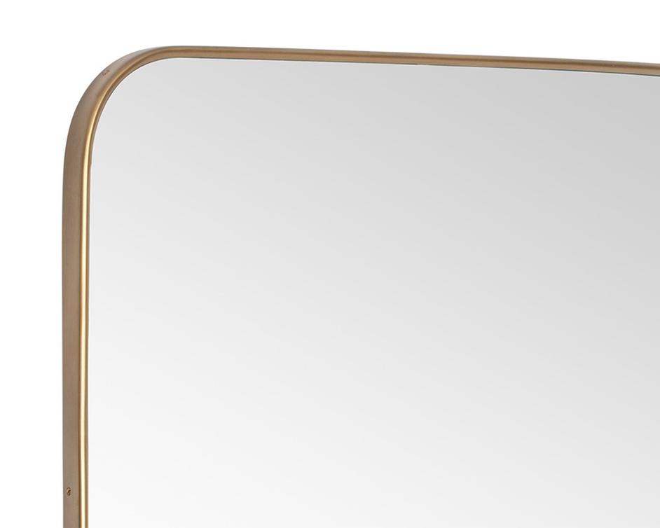 Calabasas Floor Mirror - Brass by Sunpan