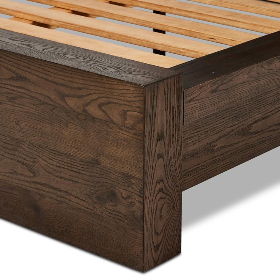 Torrington King Bed - Umber Oak by Four Hands