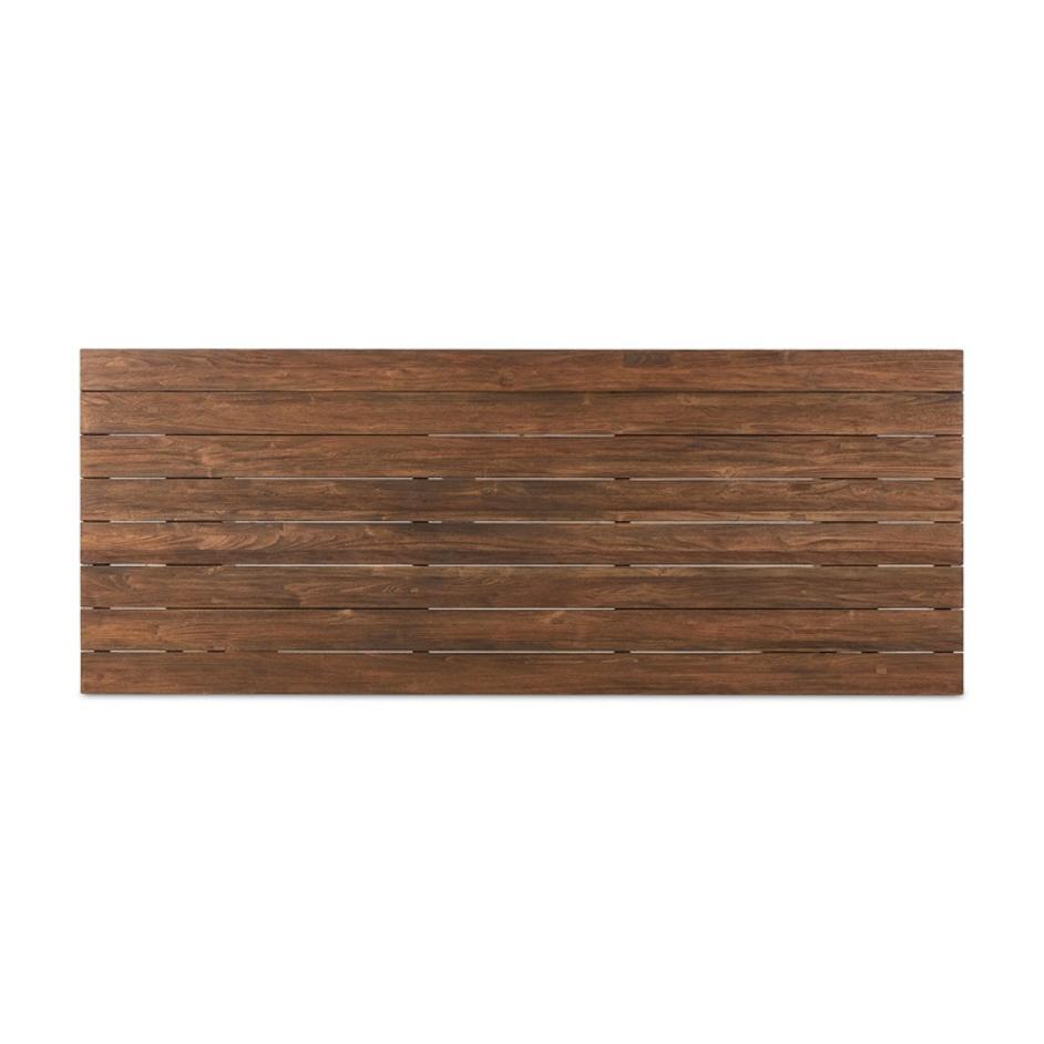 Encino Outdoor Dining Table - Stained Heritage Brown-FSC by Four Hands