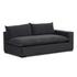 Grant Sectional In Crypton Henry Charcoal And Espresso by Four Hands