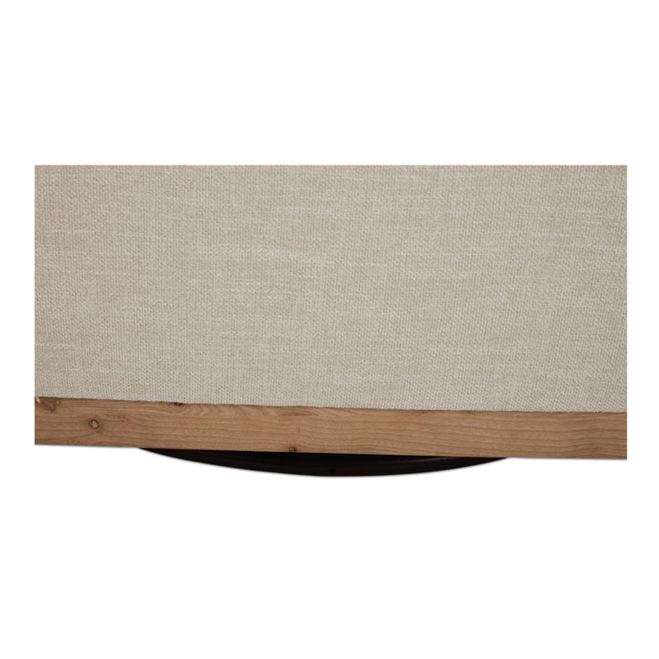 Linden Swivel Chair Soft Beige by Moes Home