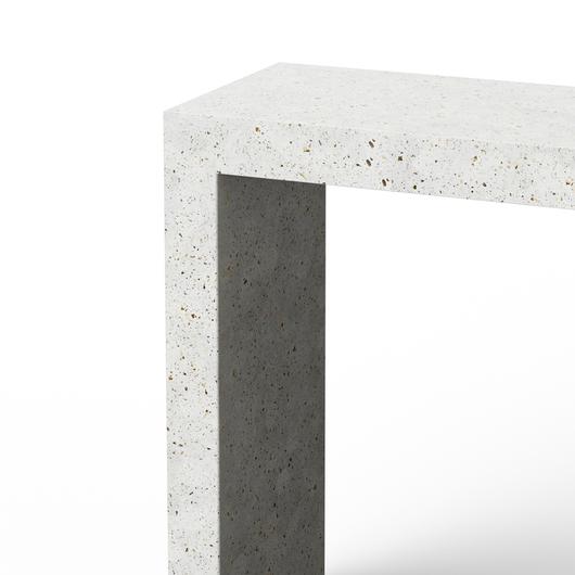 Ivory Terrazzo Console by Urbia Imports