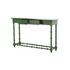 Green Alice Console by Furniture Classics