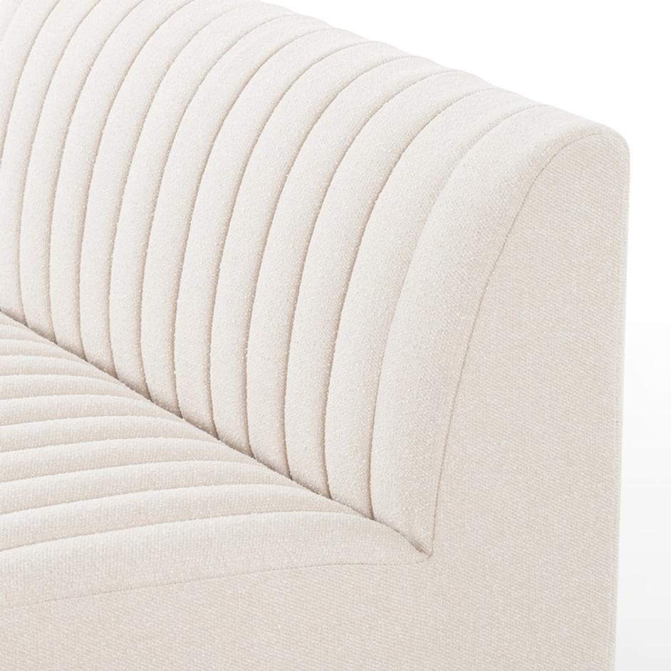 Augustine Dining Chair & A Half In Oatmeal by FOUR HANDS