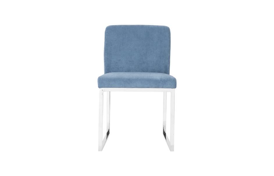 Frozen Dining Chair, Corduroy Blue by PHILLIPS COLLECTION