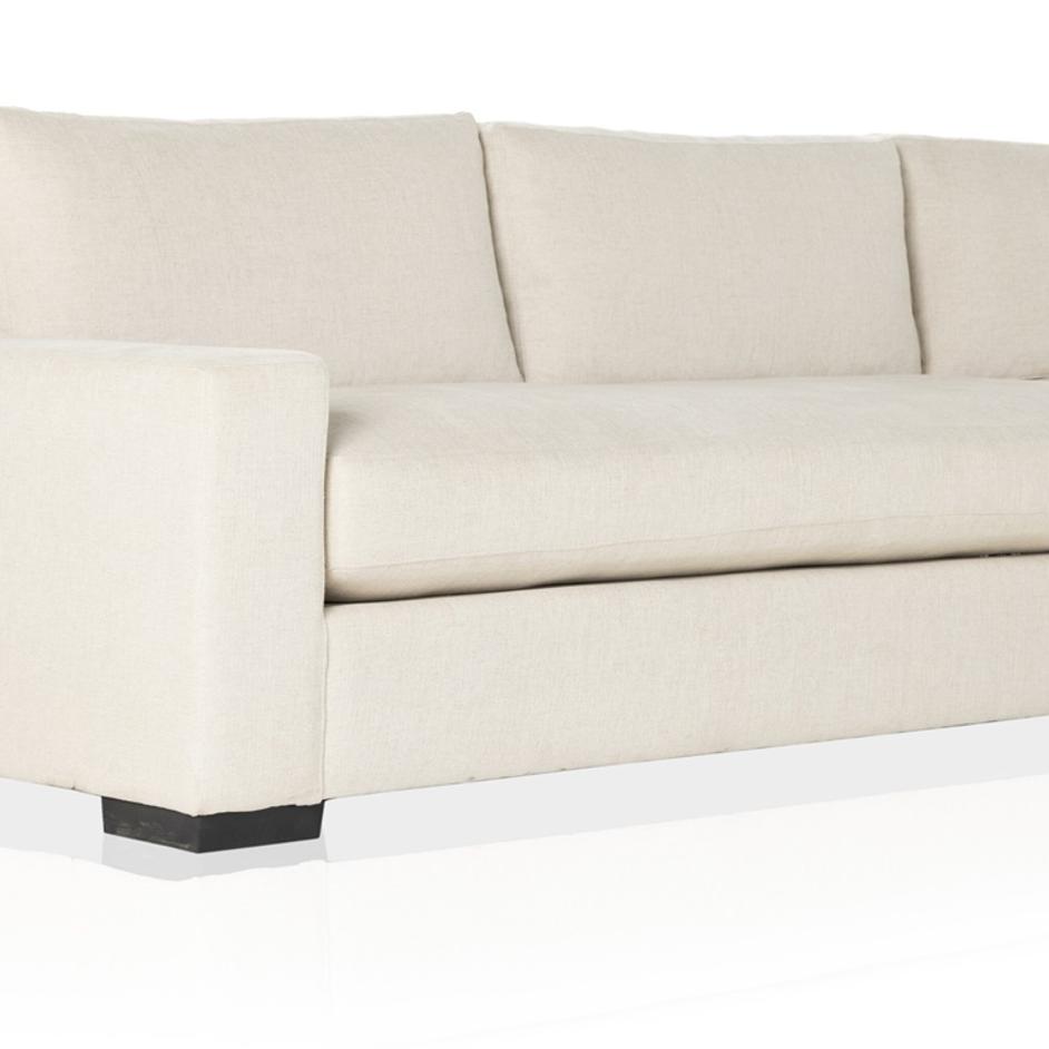 Albany 3-Piece Sectional - Alcott Fawn by Four Hands